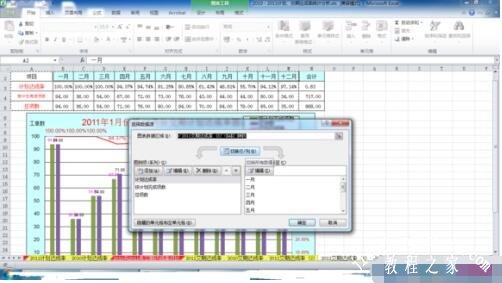 excel圖表怎么設置x軸y軸_excel圖表軸線