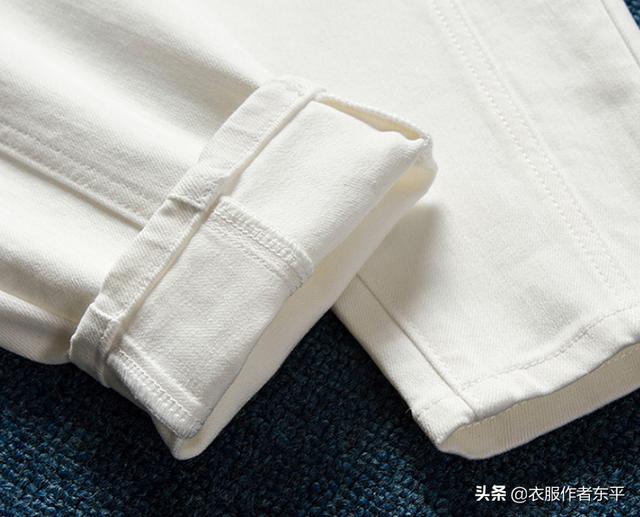 牛仔直筒連體褲裁剪圖（舒服的牛仔小白褲）(8)