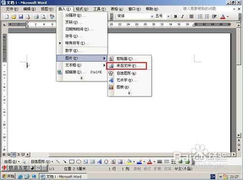 word2010中如何給圖片加水印