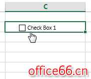 Excel 中如何一次插入多個復選框