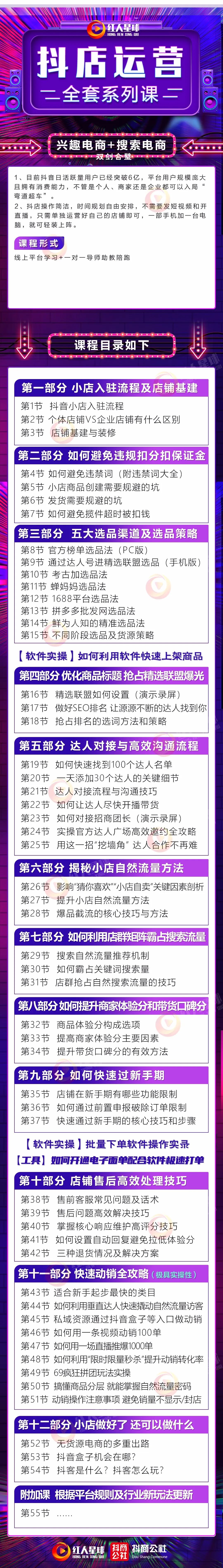 抖音小店運營技巧及實操_抖音開店運營_學抖音小店運營